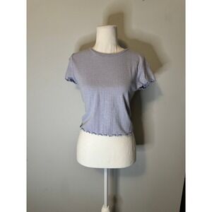 Garage Lilac/Purple Baby Tee Cropped‎ Tee